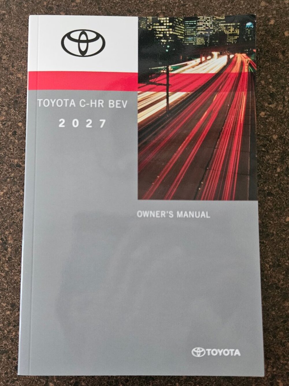 2027 TOYOTA CHR BEV Owner's Manual OM42N70U 01999-42N70